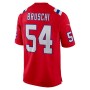 Men's New England Patriots Tedy Bruschi Red Retired Player Alternate Game Jersey