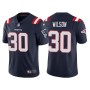 Men's New England Patriots 30 Mack Wilson Navy Vapor Untouchable Limited Stitched Jersey