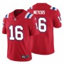 Men's New England Patriots 16 Jakobi Meyers Red Vapor Untouchable Limited Stitched Jersey