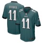 Men's Philadelphia Eagles A.J. Brown Midnight Green 2022 NFL Draft First Round Pick Player Game Jersey