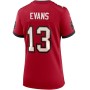 Women's Tampa Bay Buccaneers Mike Evans Red Game Player Jersey