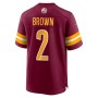 Men's Washington Commanders Dyami Brown Burgundy Game Jersey