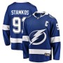 Men's Tampa Bay Lightning 91 Steven Stamkos Blue Breakaway Player Jersey